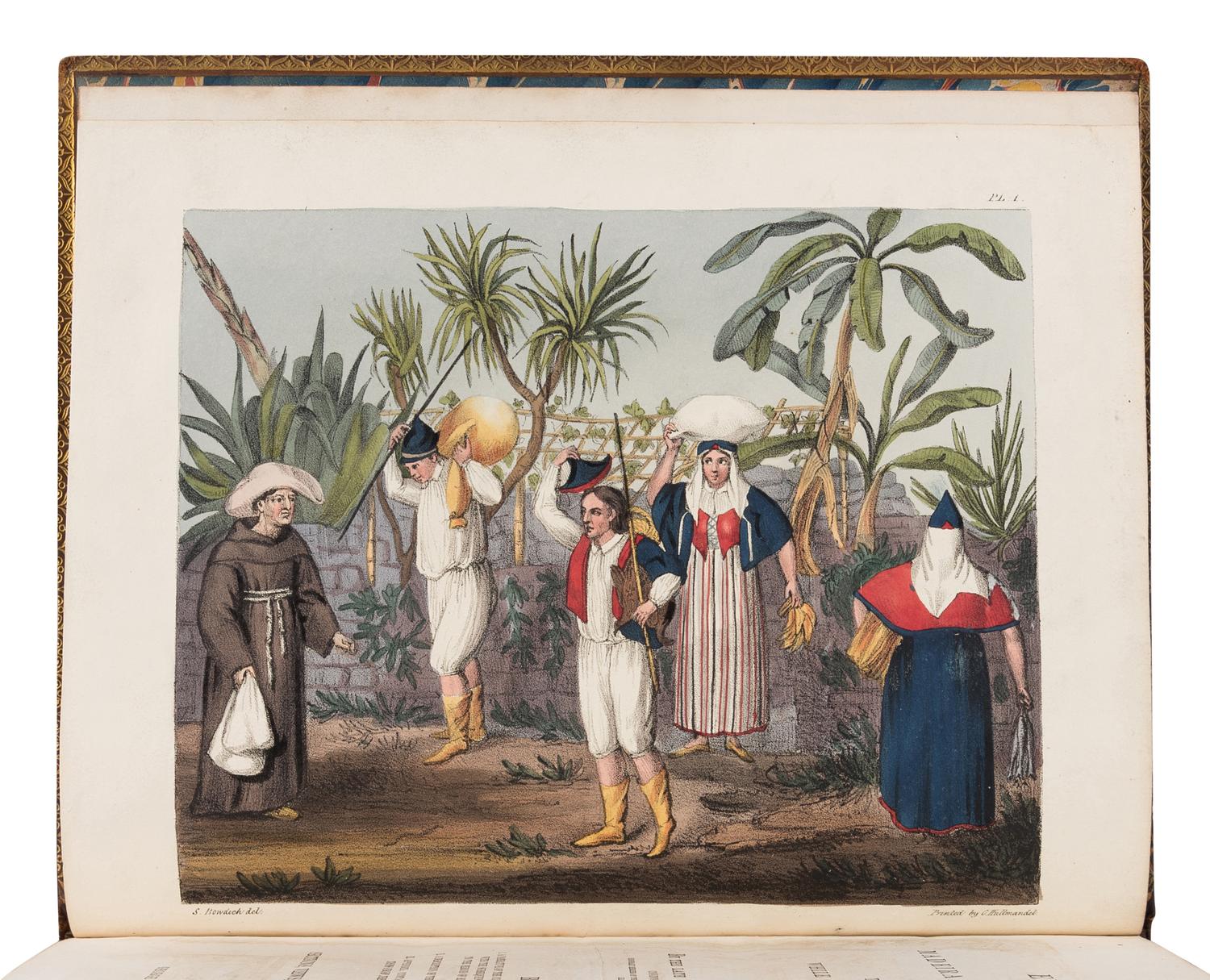 [TRAVEL & EXPLORATION] -- BOWDICH, Thomas Edward (1791-1824). Excursions in Madeira and Porto Santo, During the Autumn of 1823, While on His Third Voyage to Africa. Sarah Bowdich, Editor. London: George B. Whittaker, 1825.