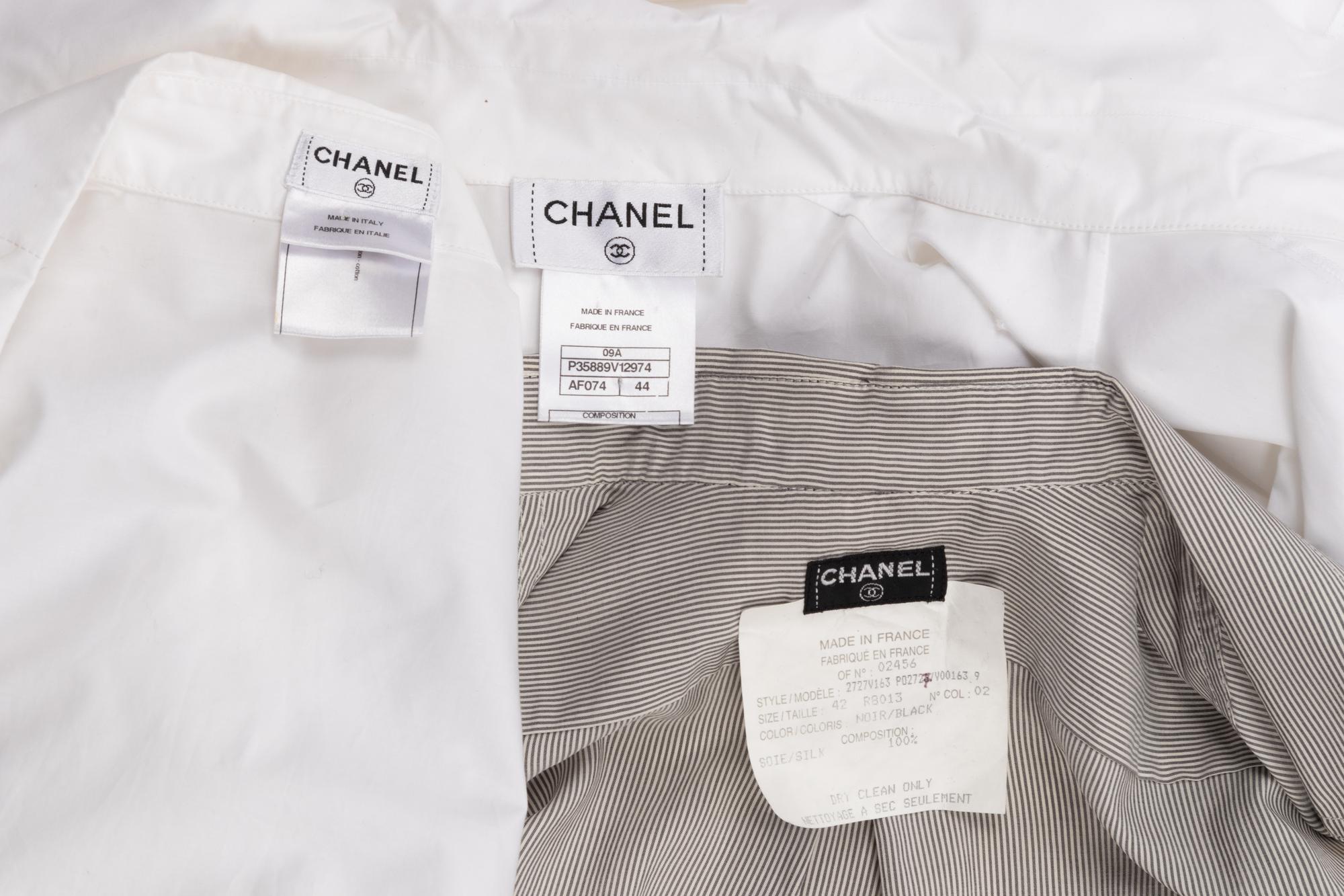 Four Chanel Blouses, 1998-2009