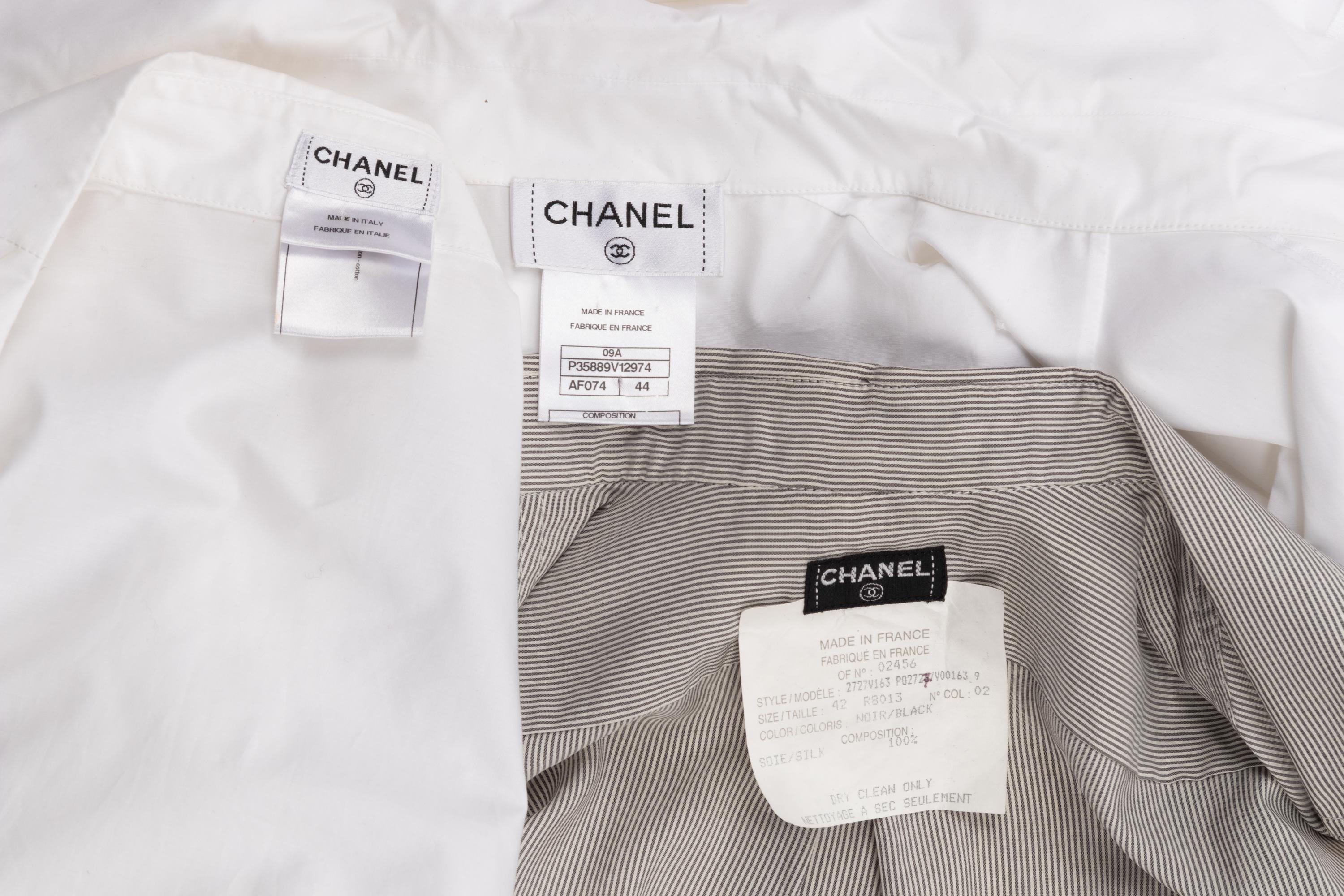 Four Chanel Blouses, 1998-2009
