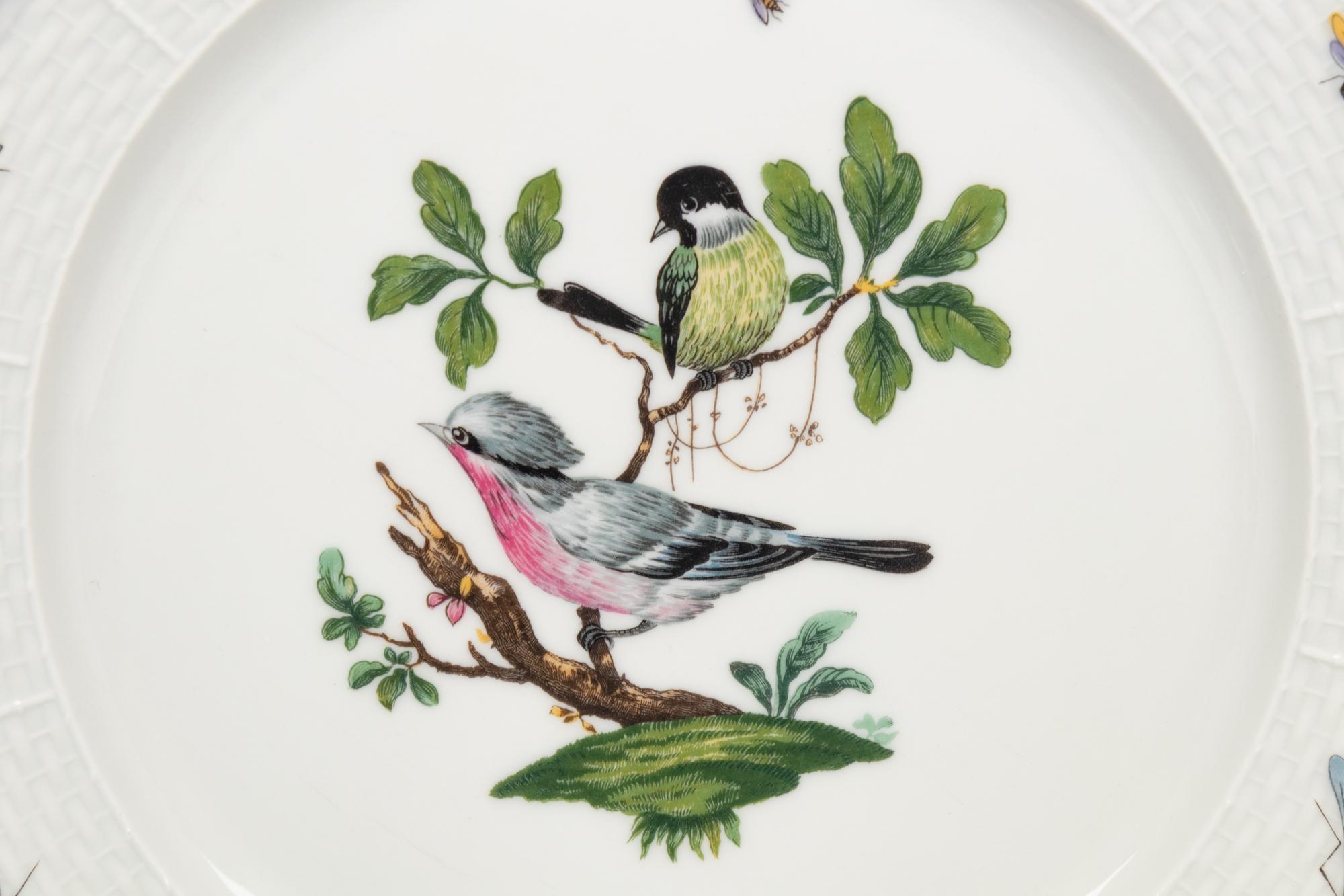 A Raynaud Limoges Porcelain Dinner Service