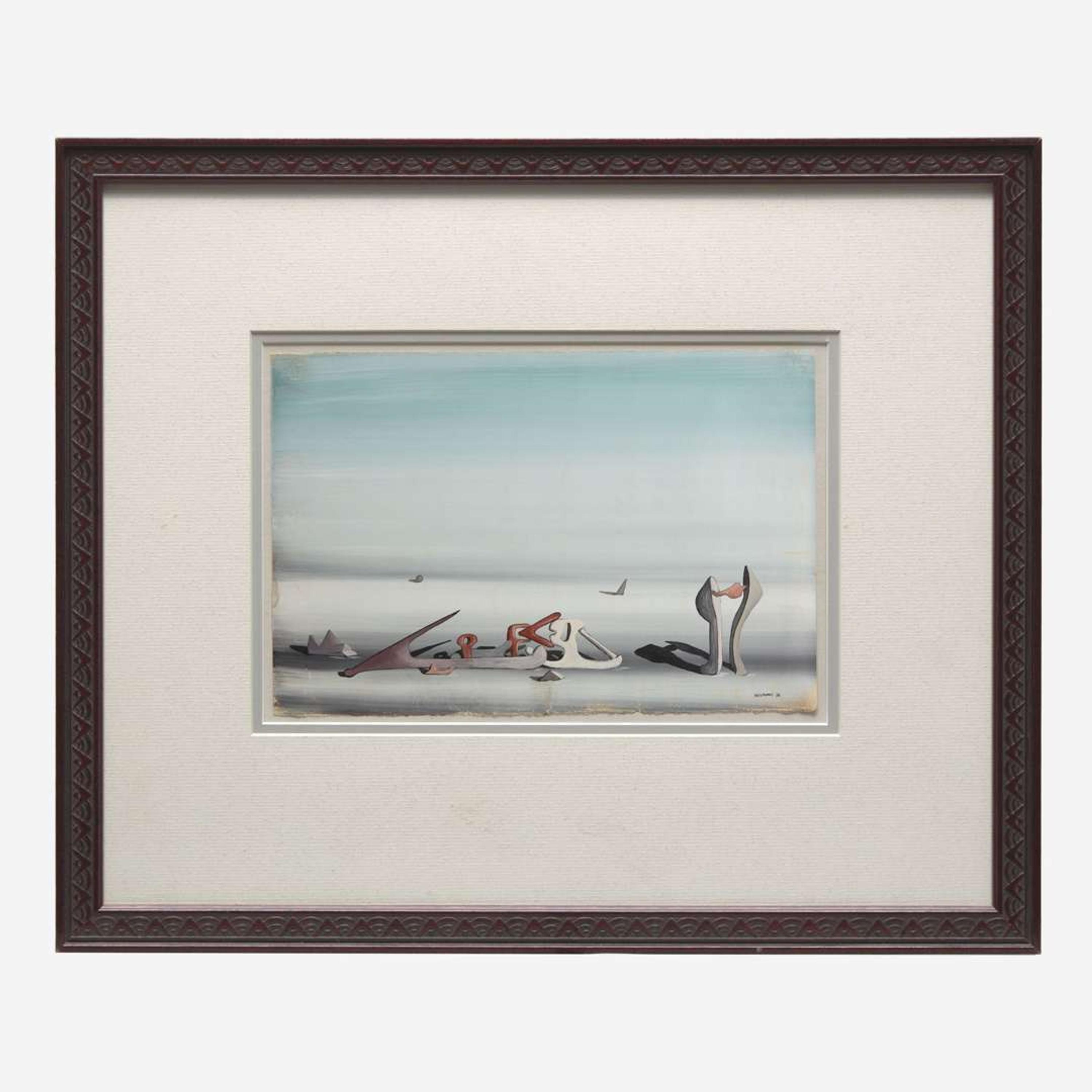 Yves Tanguy (American/French, 1900-1955) Composition Surréaliste