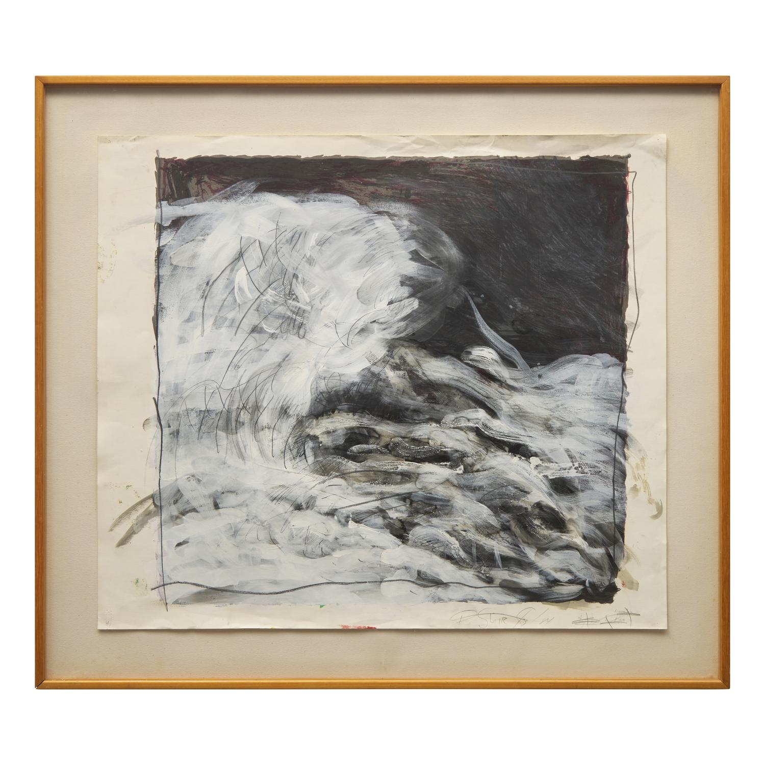 Wave Drawing B , 1983-84
