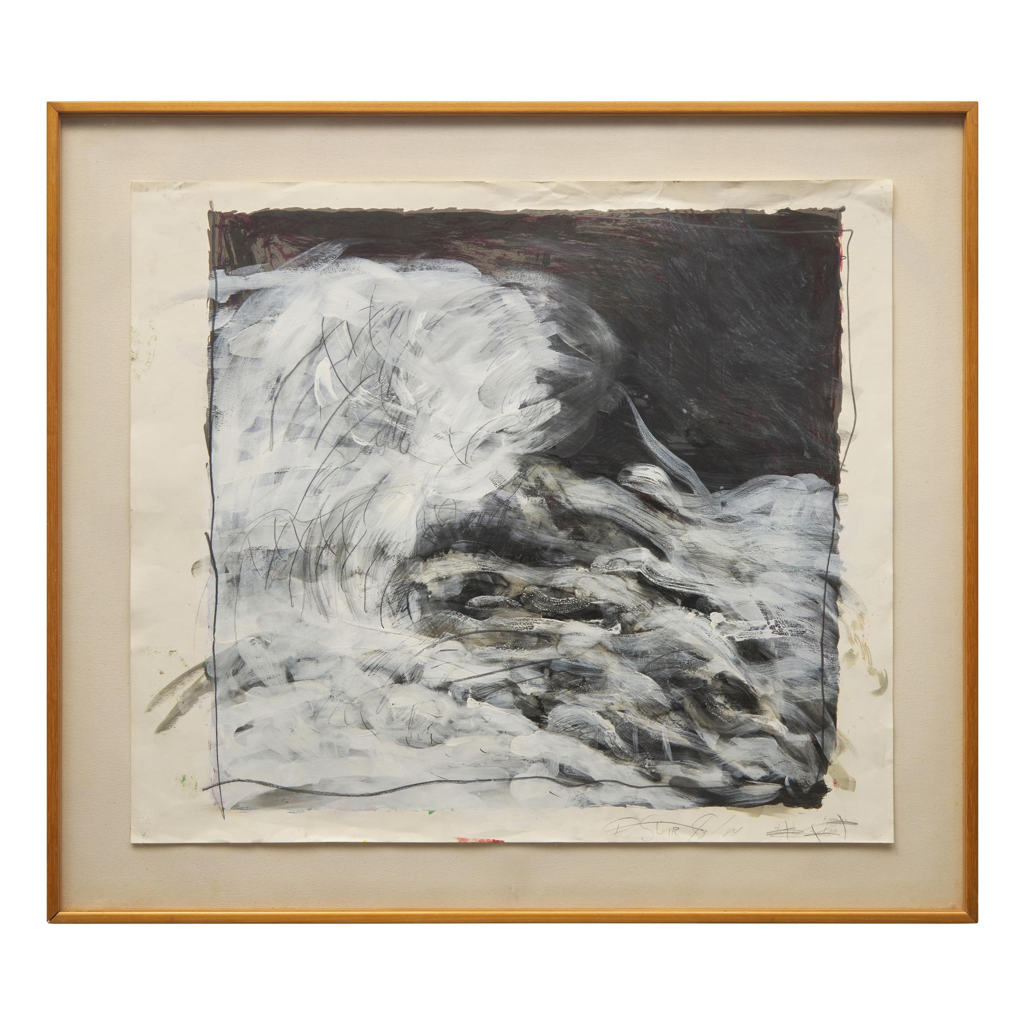 Wave Drawing B , 1983-84