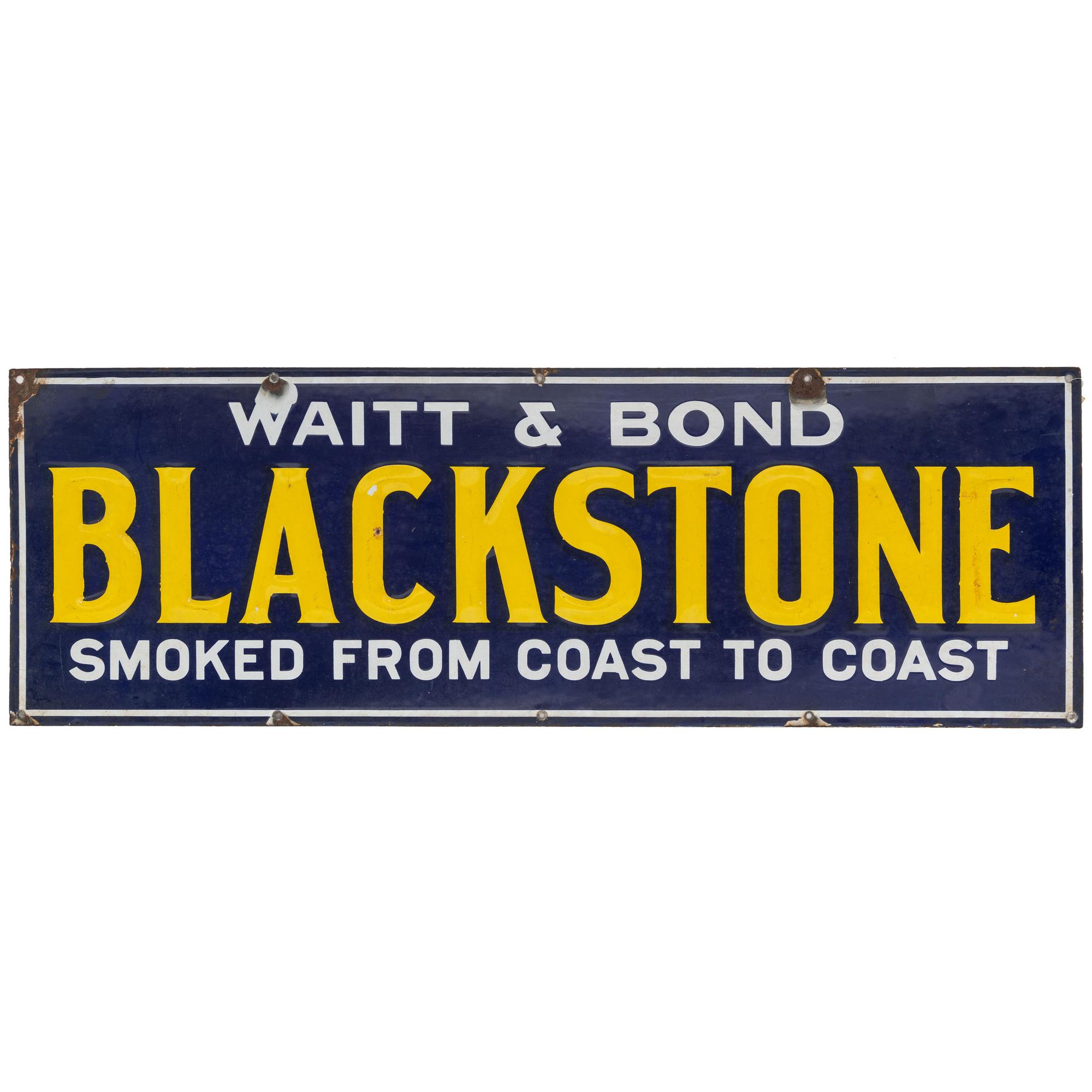 Six Tin and Enamel Advertising Signs