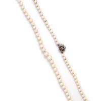 CULTURED PEARL AND DIAMOND NECKLACE