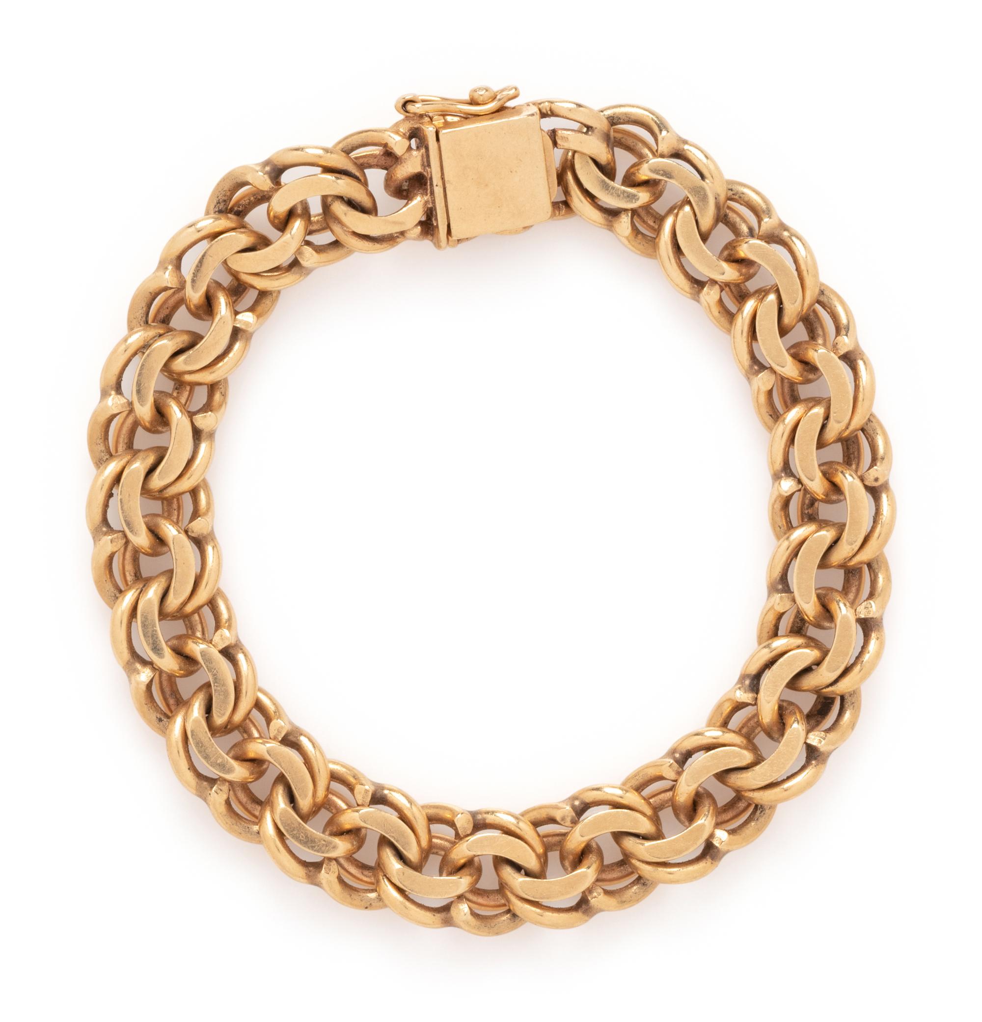 YELLOW GOLD BRACELET