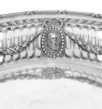A Continental Silver Dish