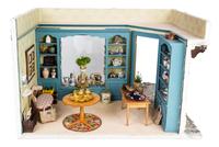 An American Room Height 10 3/8 x width 16 x depth 13 1/8 inches. — Decorated by Bets O'Meara