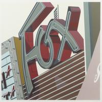 Robert Cottingham, (American, b. 1935), FOX