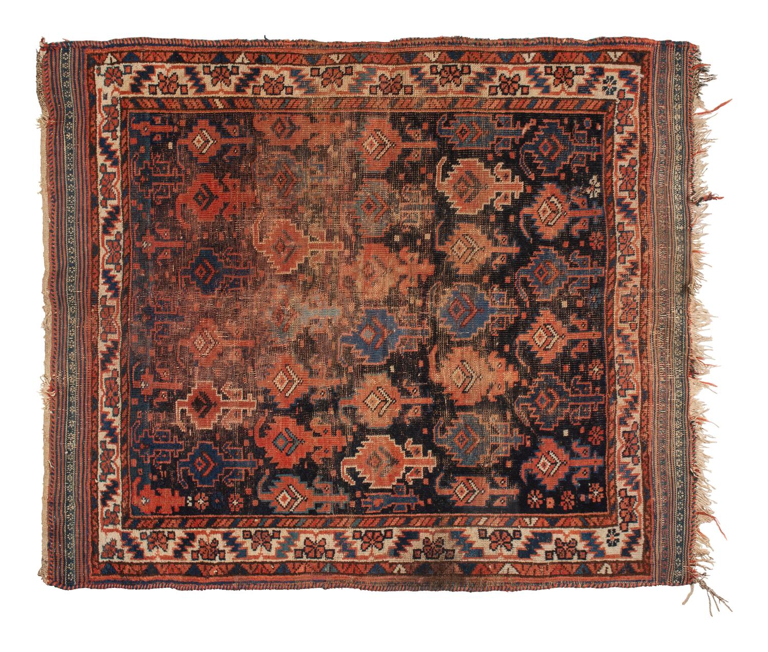A Hamadan Wool Rug