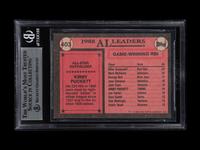 A 1989 Topps Kirby Puckett Signed Autograph Baseball Card No. 403 (Beckett Authentication Services BAS Certified)