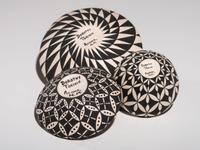 Fine Line Pottery Seed Jars