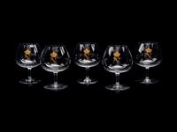 Five Baccarat Napoleon Brandy Snifters