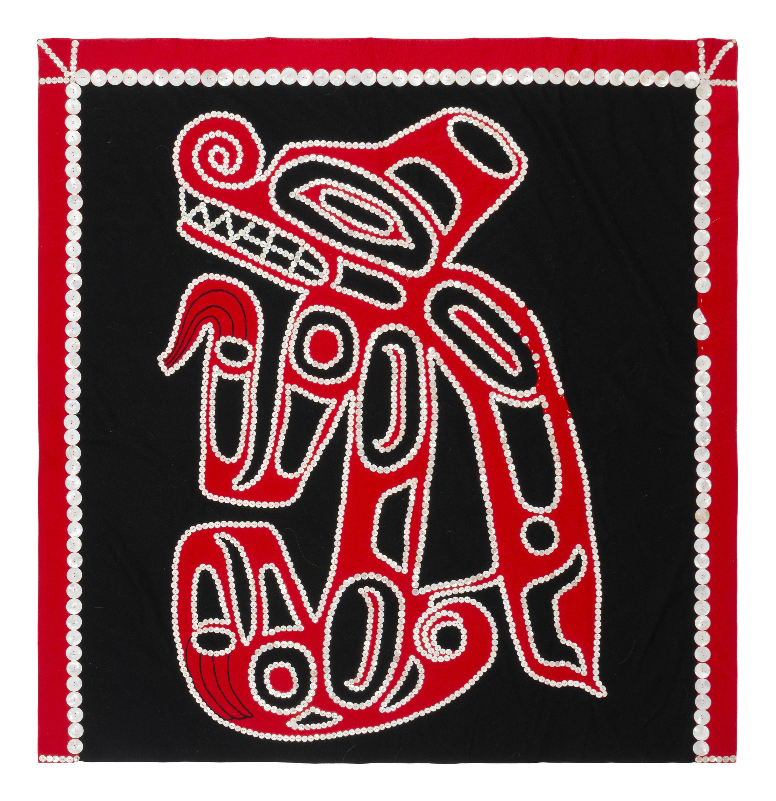 Northwest Coast Button Blanket