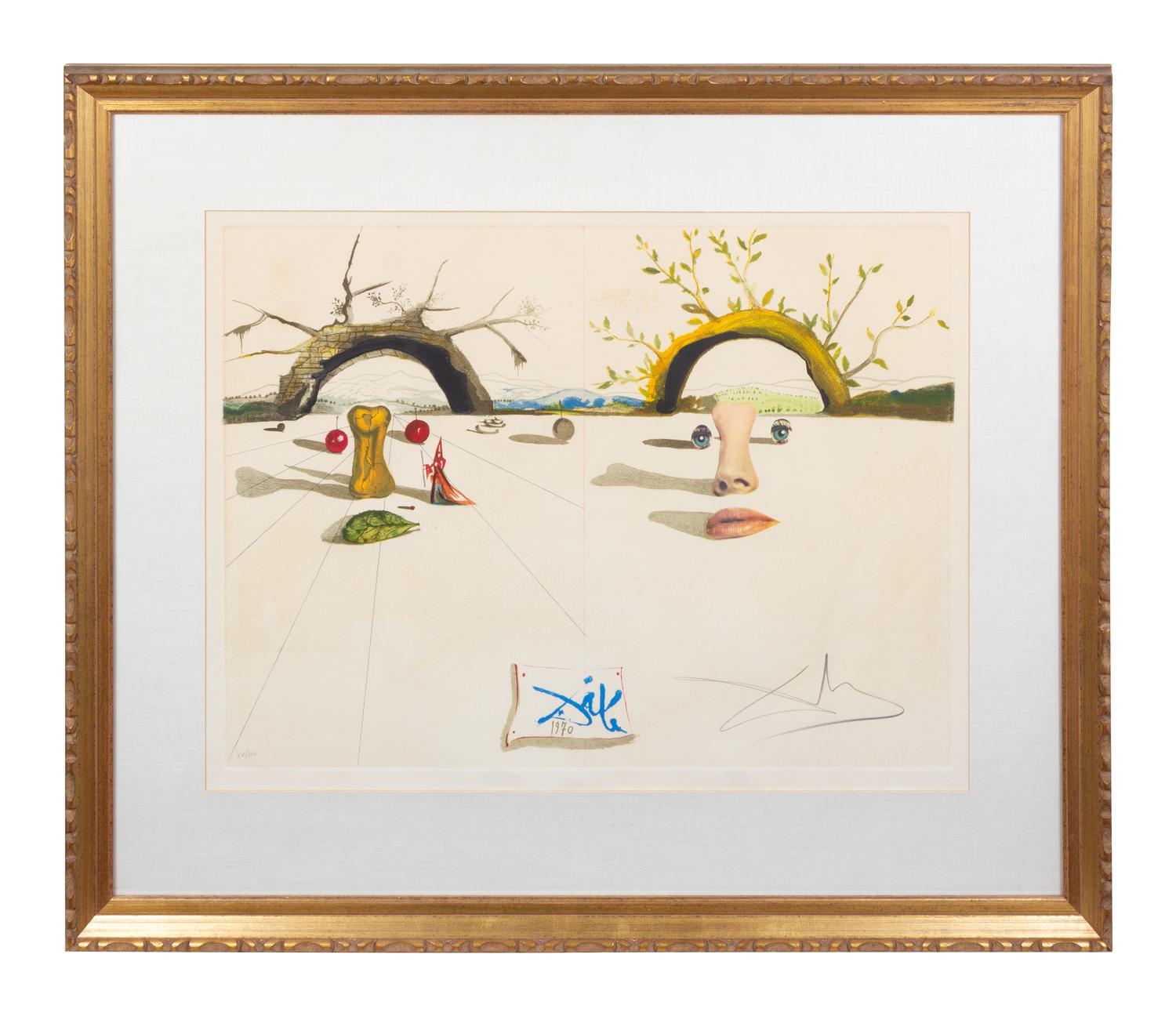 Salvador Dali (Spanish, 1904-1989) Patient Lovers , 1970…