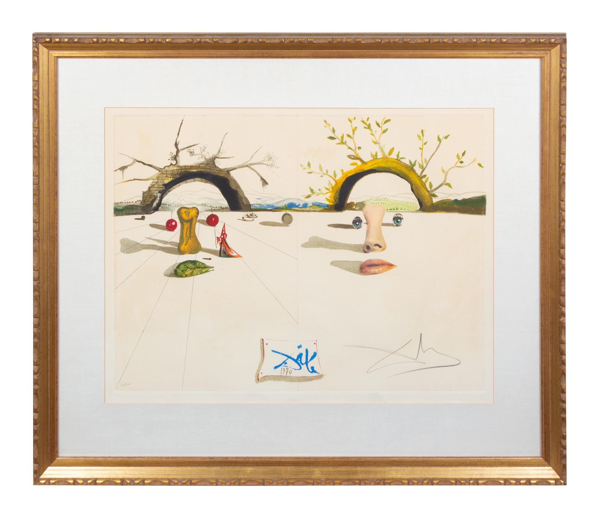 Salvador Dali (Spanish, 1904-1989) Patient Lovers , 1970…