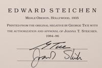 A group of six photographs (from Juxtapositions printed by George Tice with labels signed by George Tice and Joanna Steichen)