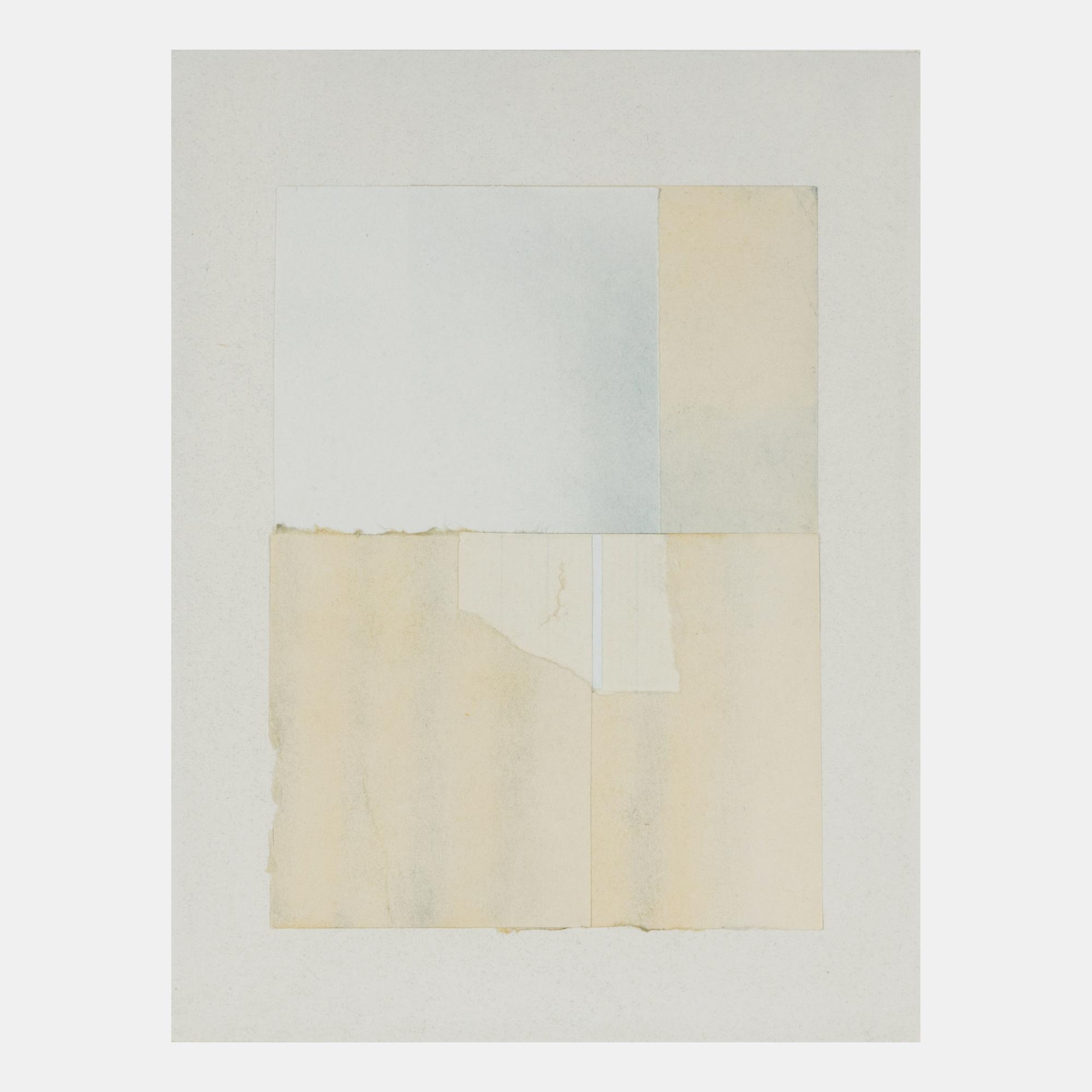 Blue with Yellow Stripe, 1972