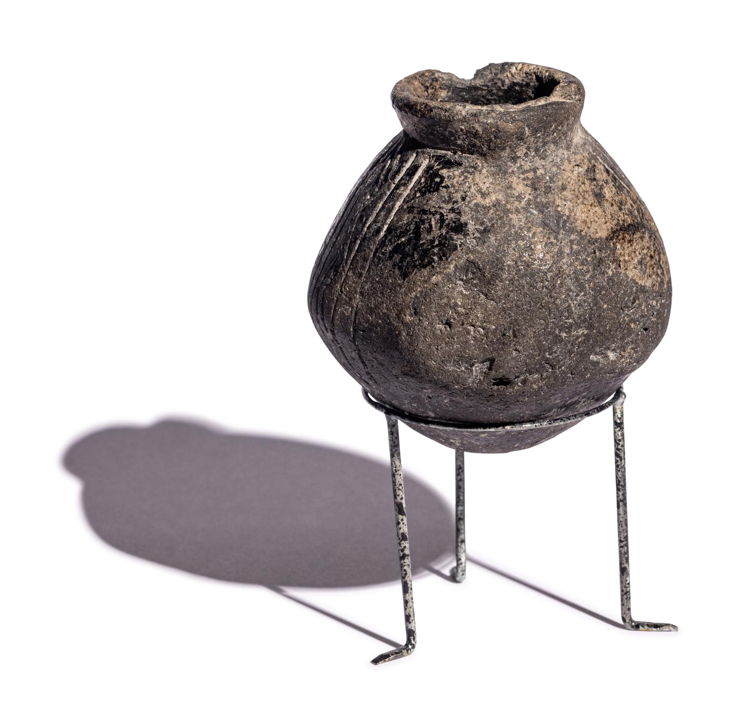 A Yortan Black-Ware Vessel