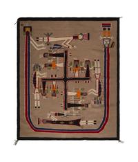 Navajo Sandpainting Weaving / Rug