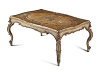 An Italian Polychrome Painted Low Table