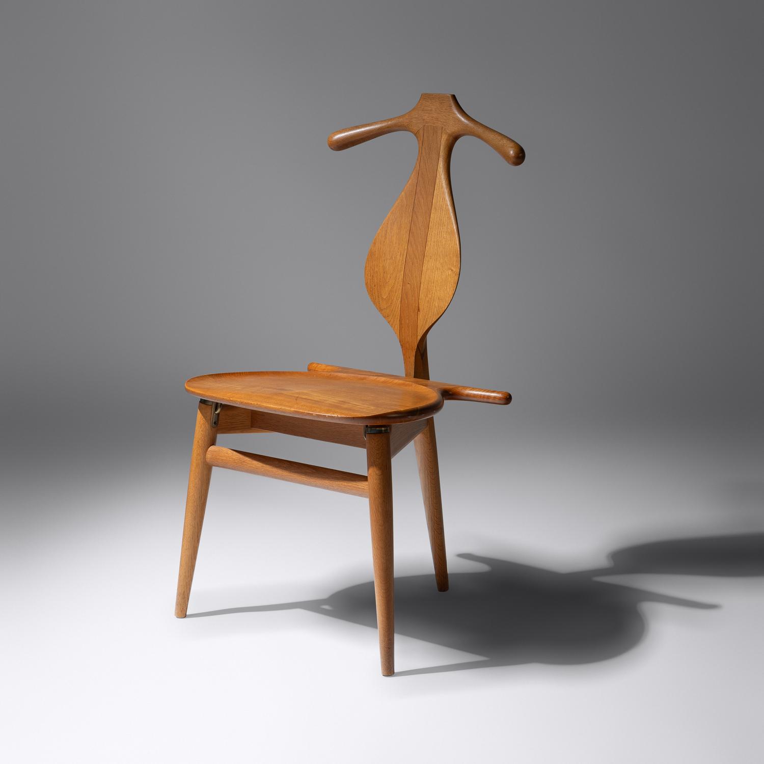 Valet chair, model no. JH540, designed 1953 Johannes Hansen, Denmark