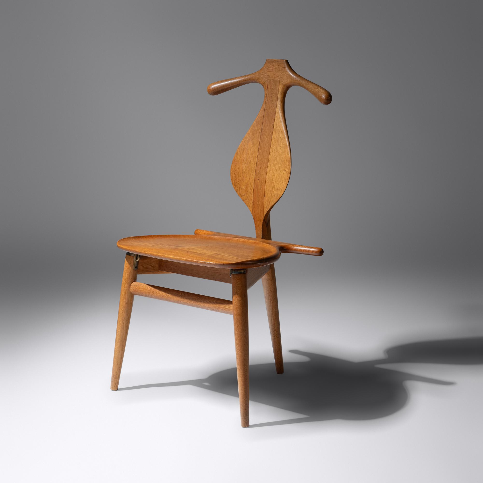 Valet chair, model no. JH540, designed 1953 Johannes Hansen, Denmark