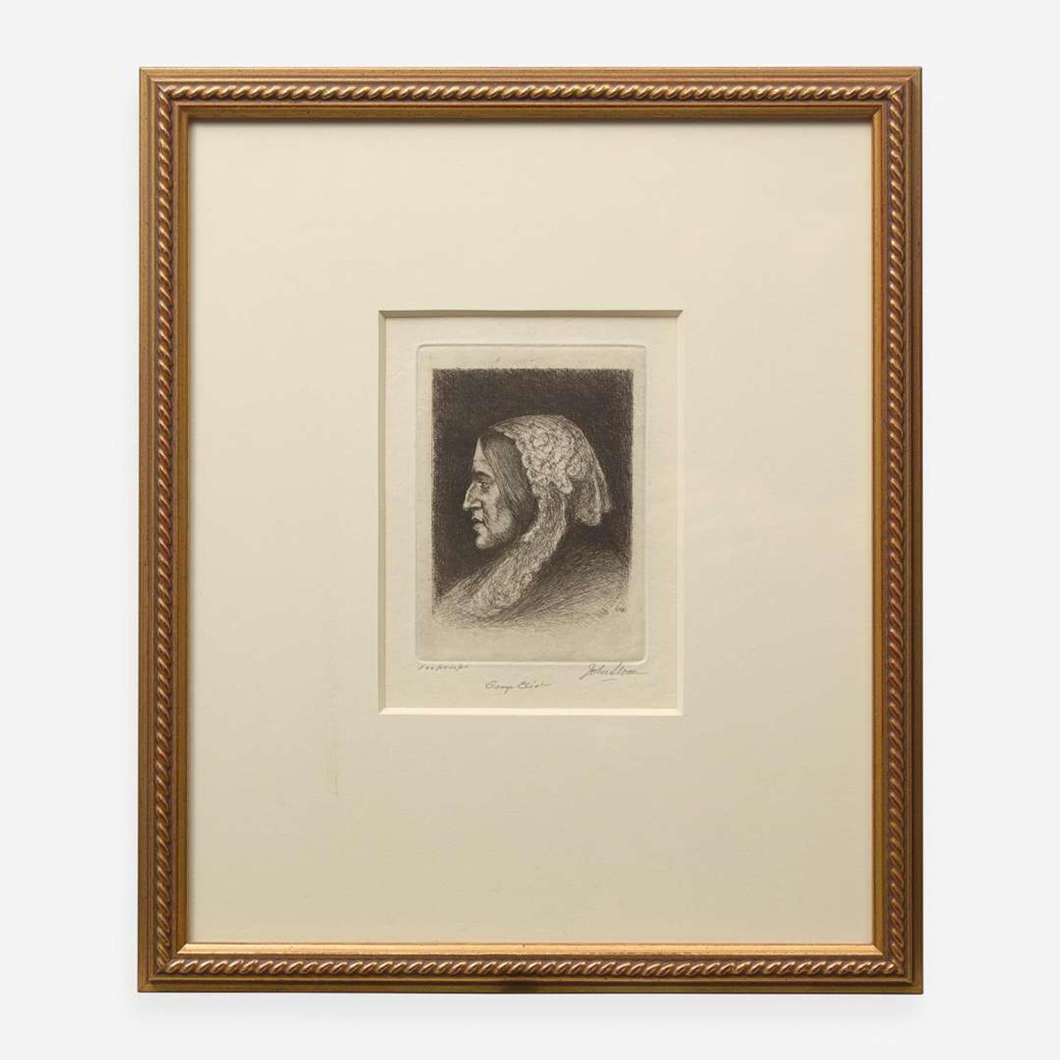 John French Sloan (American, 1871-1951) A Collection of Etchings