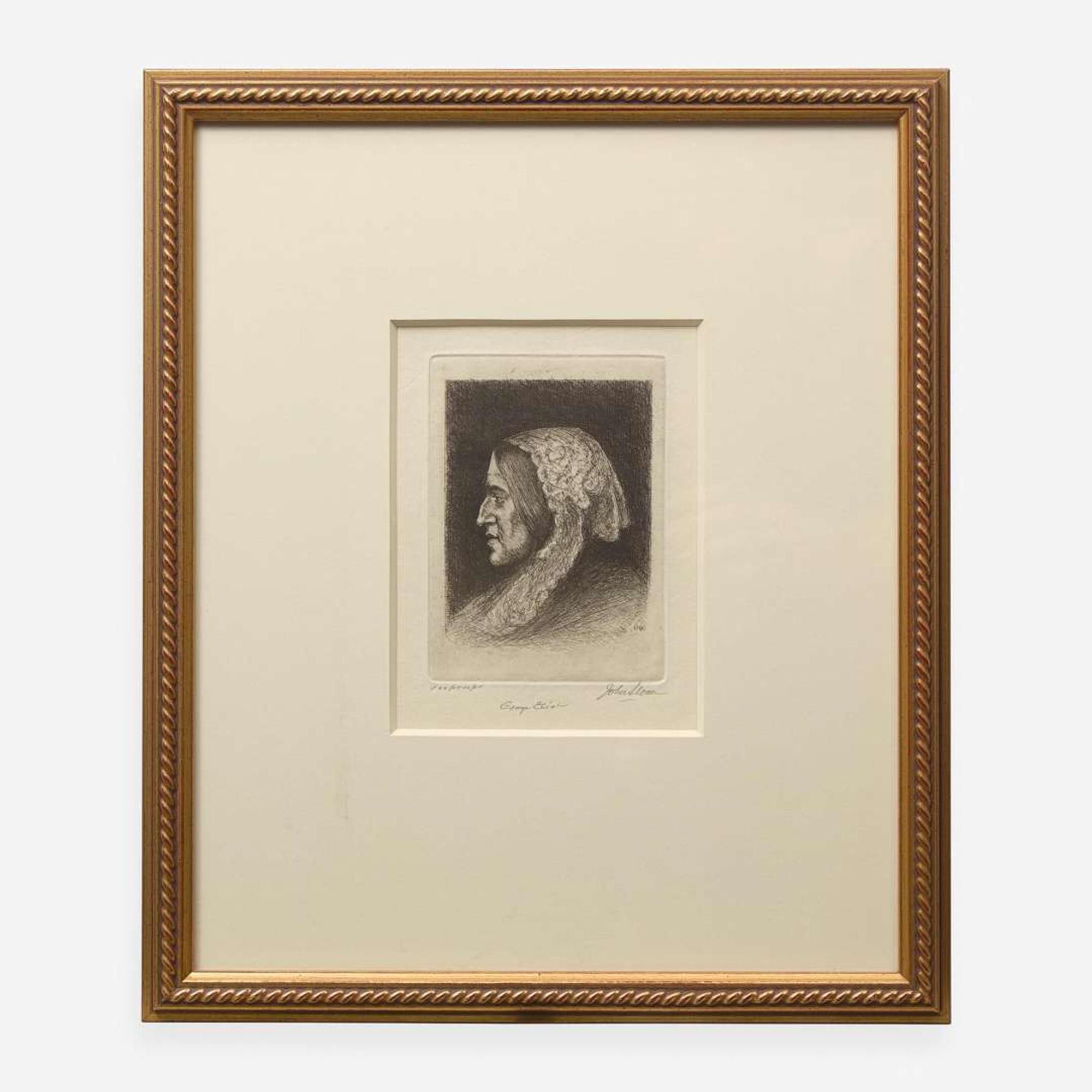 John French Sloan (American, 1871-1951) A Collection of Etchings