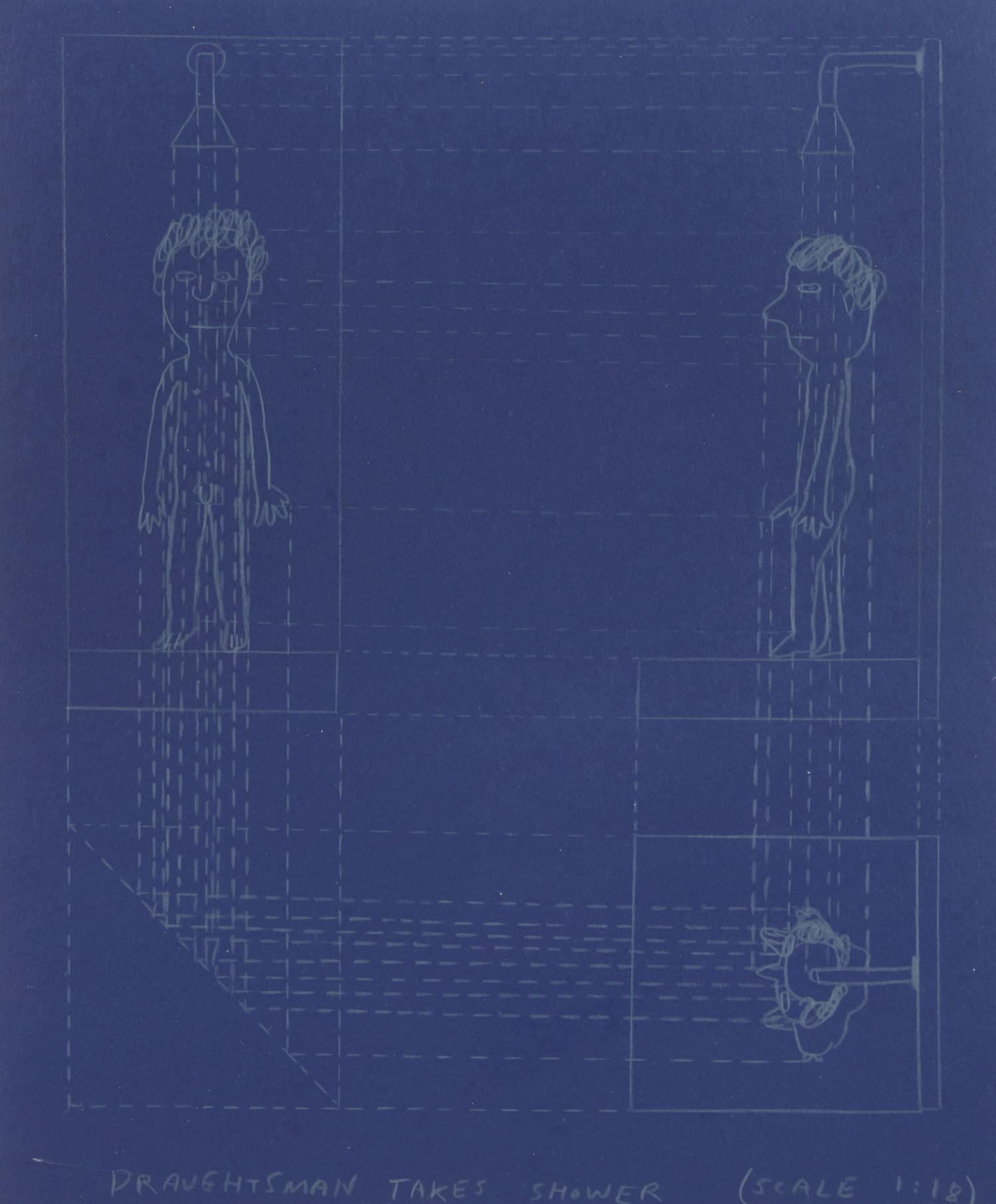 Untitled (Bam!) , 1997, Untitled (Draughtsman takes a shower) , 1997, Untitled (Dear Your Majesty) , 1997-99, Untitled (Trademarks) , 1999, Untitled (Crossword) , 1998 and Untitled , 2003 (a group of 6 works)