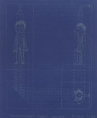 Untitled (Bam!) , 1997, Untitled (Draughtsman takes a shower) , 1997, Untitled (Dear Your Majesty) , 1997-99, Untitled (Trademarks) , 1999, Untitled (Crossword) , 1998 and Untitled , 2003 (a group of 6 works)