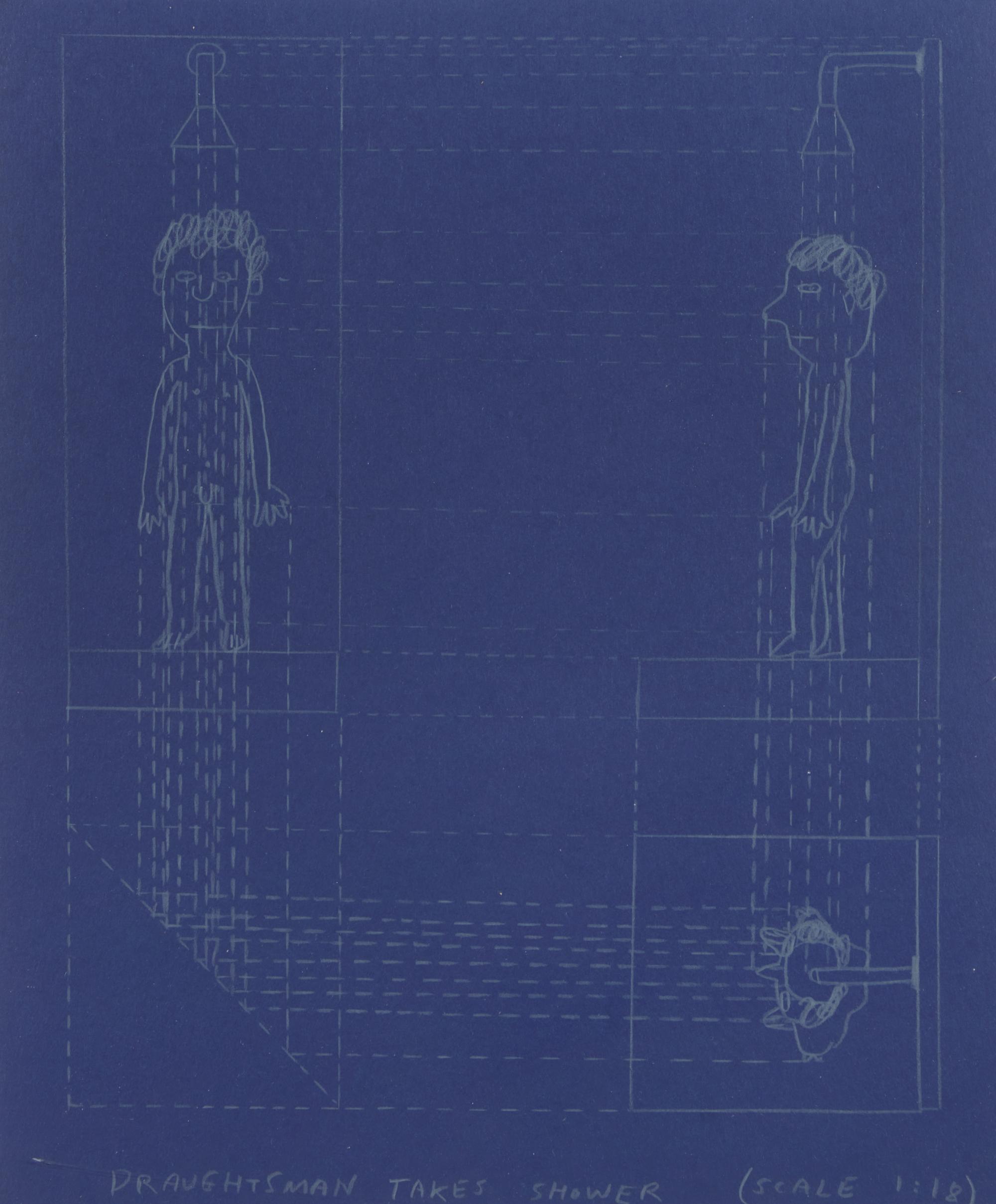 Untitled (Bam!) , 1997, Untitled (Draughtsman takes a shower) , 1997, Untitled (Dear Your Majesty) , 1997-99, Untitled (Trademarks) , 1999, Untitled (Crossword) , 1998 and Untitled , 2003 (a group of 6 works)