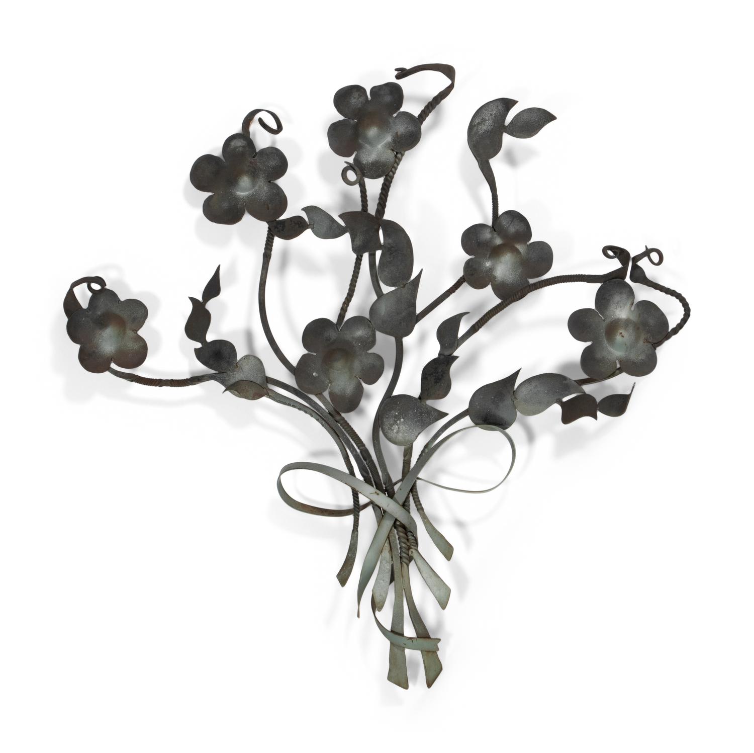 A Wrought Iron Wall Decoration by Ira Sherman (American b. 1950)