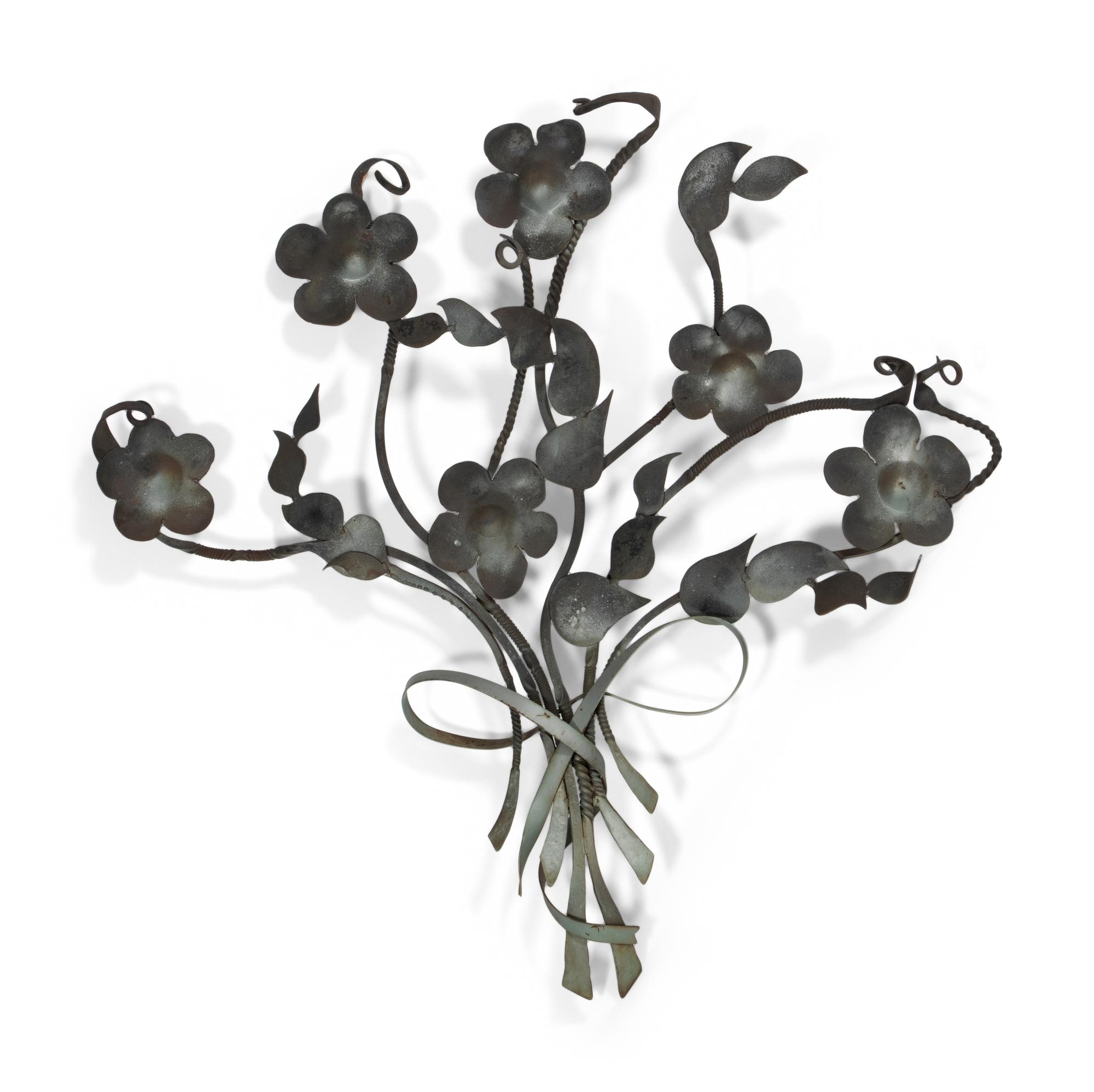 A Wrought Iron Wall Decoration by Ira Sherman (American b. 1950)