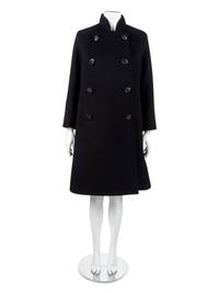 One Norman Norell Coat, One Alberto Fabiani Coat, and One Pauline Trigère Cape, 1960s — Sold to benefit the Art Acquisition Fund at the Indianapolis Museum of Art at Newfield.