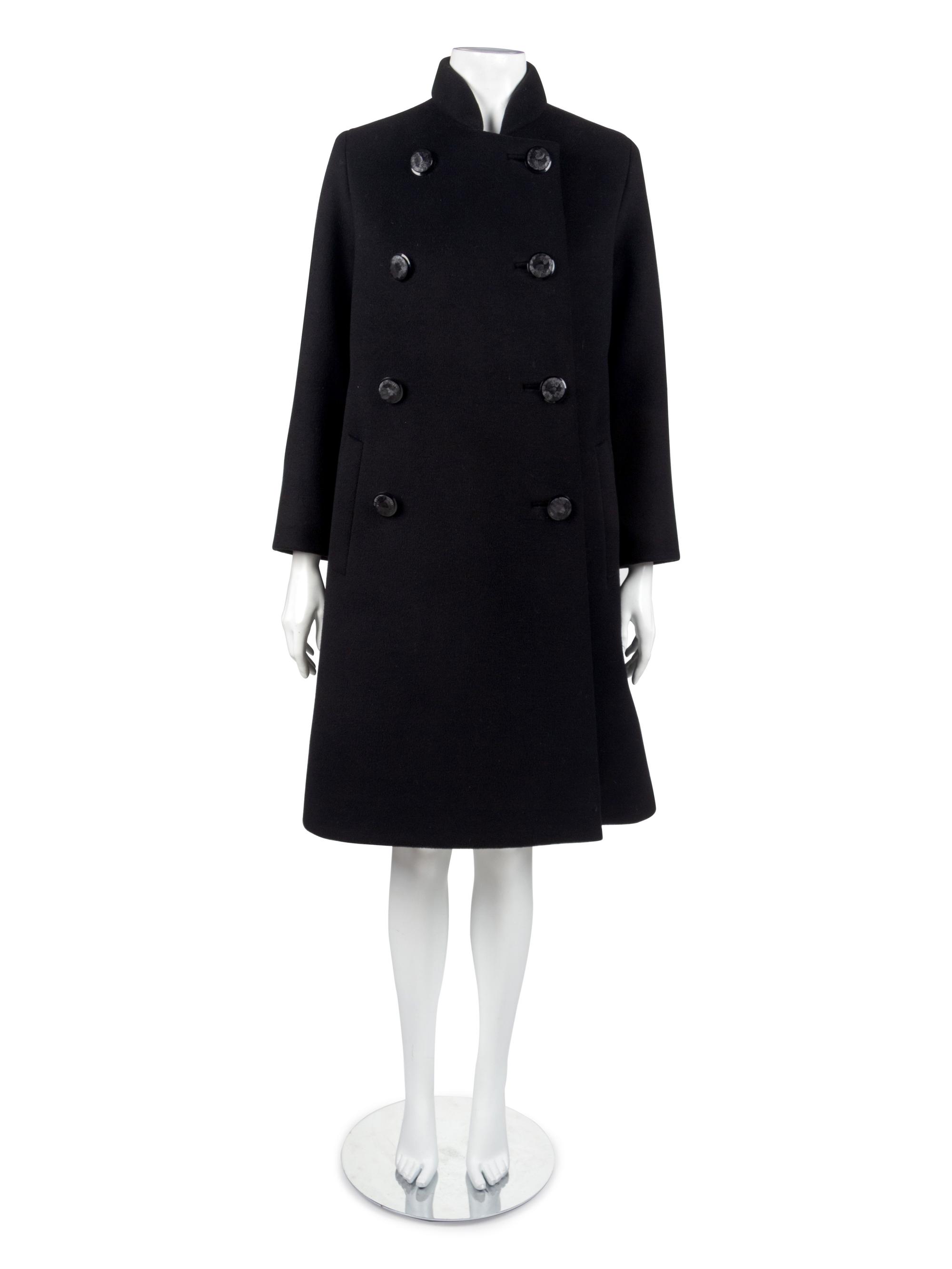 One Norman Norell Coat, One Alberto Fabiani Coat, and One Pauline Trigère Cape, 1960s — Sold to benefit the Art Acquisition Fund at the Indianapolis Museum of Art at Newfield.