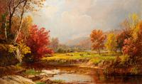 Autumn Meadow Stream