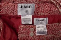 Chanel Red-White Tweed Ensemble, 2001