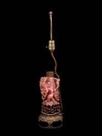 A Chinese Carved Rose Quartz Vase