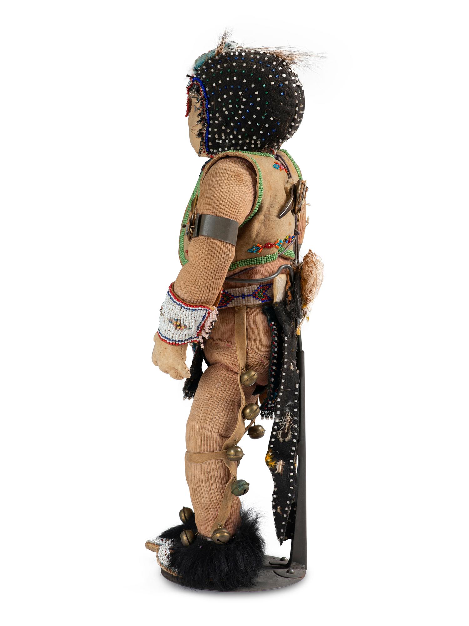 Comanche Beaded Doll, Award Winner at Anadarko Fair