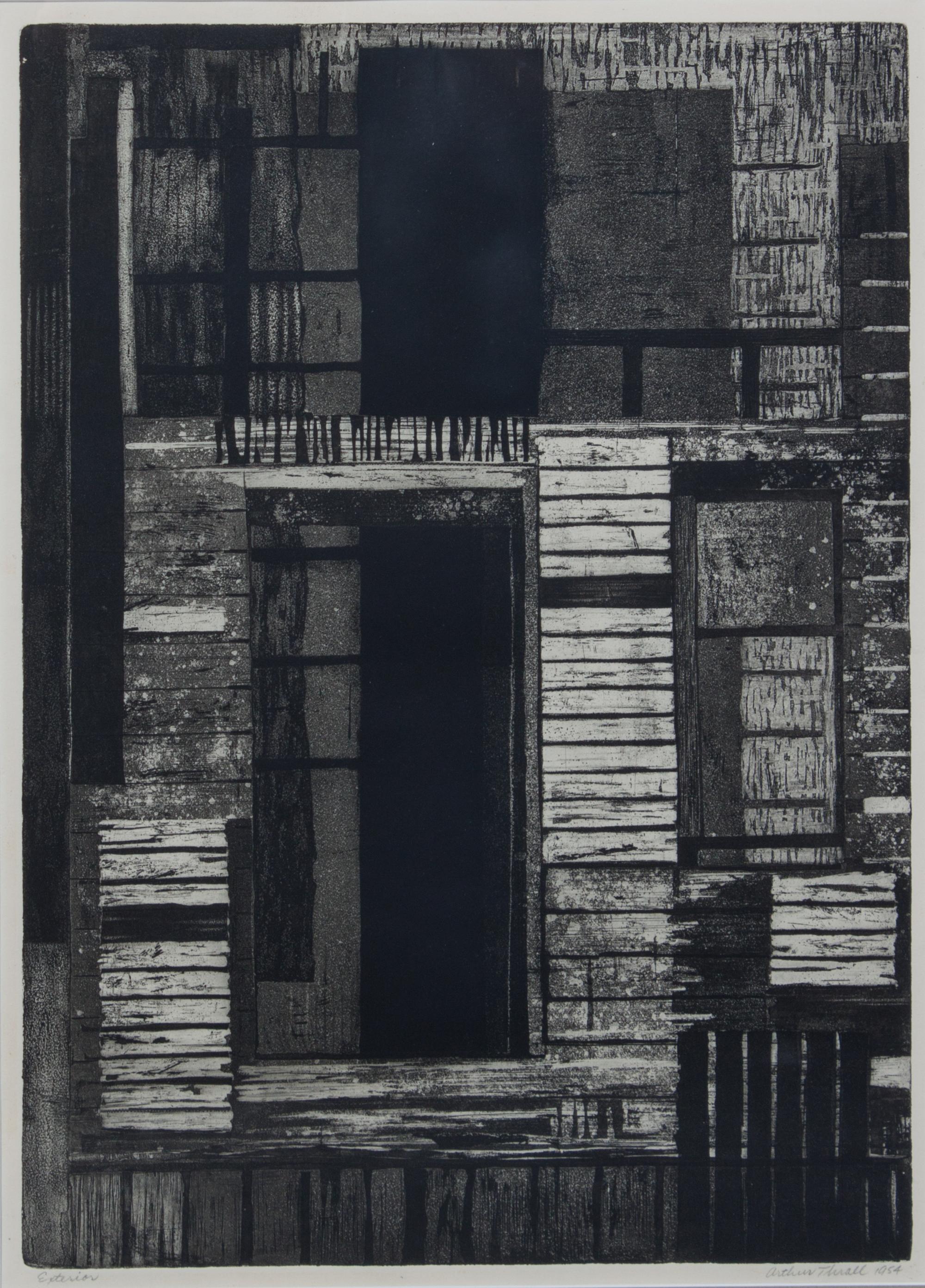 Arthur Thrall, (Wisconsin, 1926-2015), Exterior, 1954