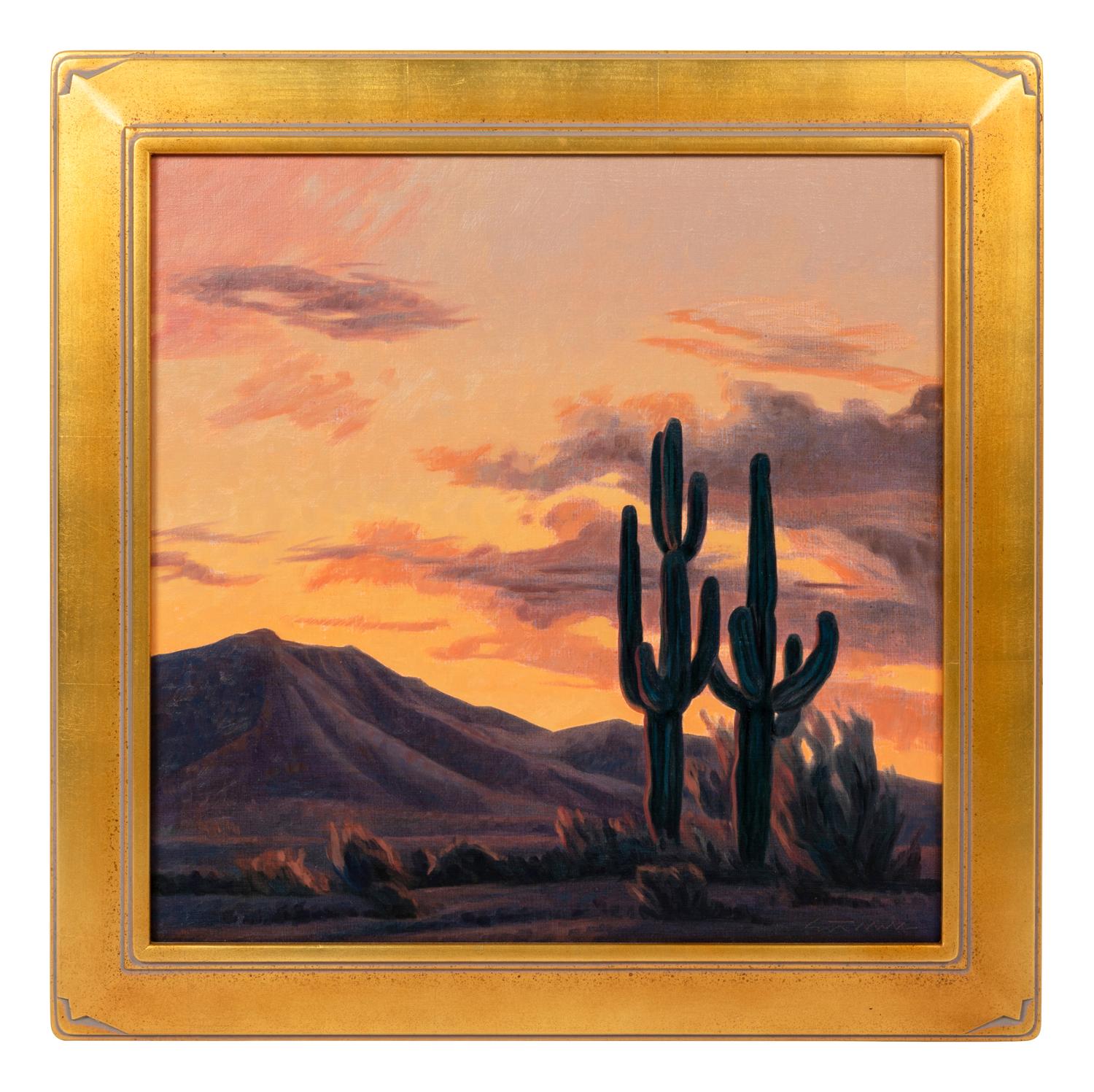 Two Saguaros