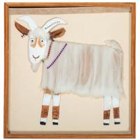 untitled, goat with necklaces