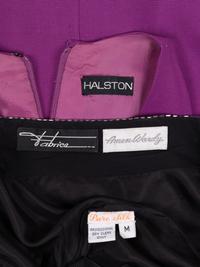 Two Designer Dresses: One Halston and One Fabrice, 1970-80s