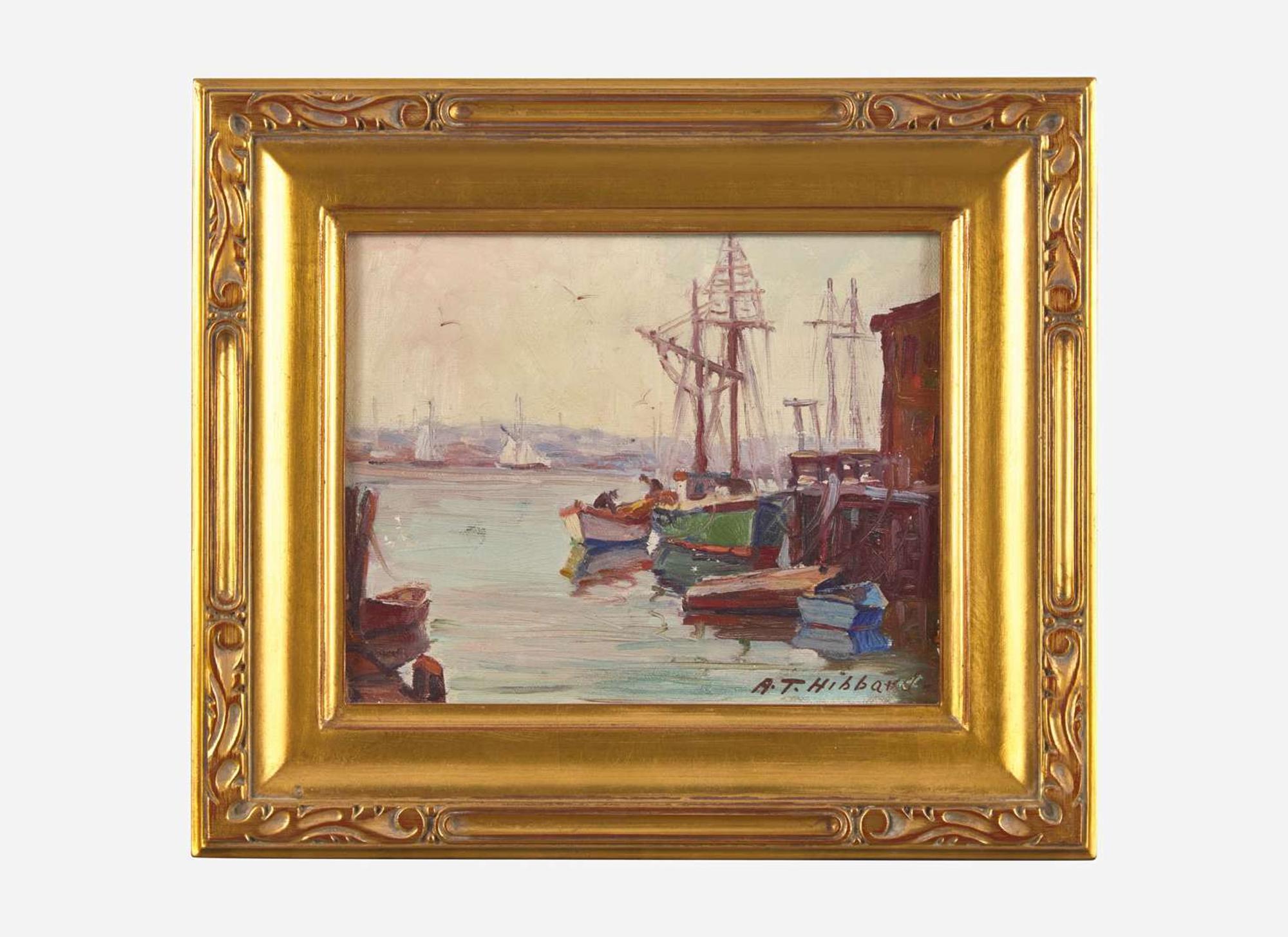 Aldro Thompson Hibbard (American, 1886-1972) - Cape Ann Harbor