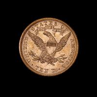 A United States 1892 Liberty Head $10 Gold Coin