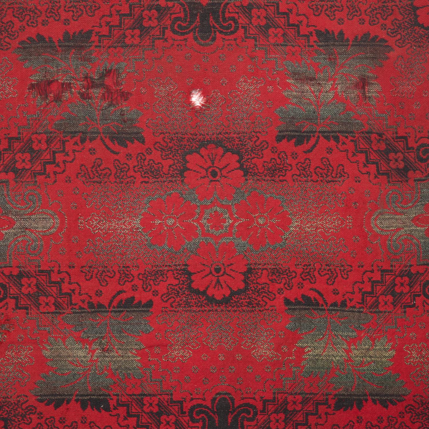 A Woven Wool Ingrain Carpet