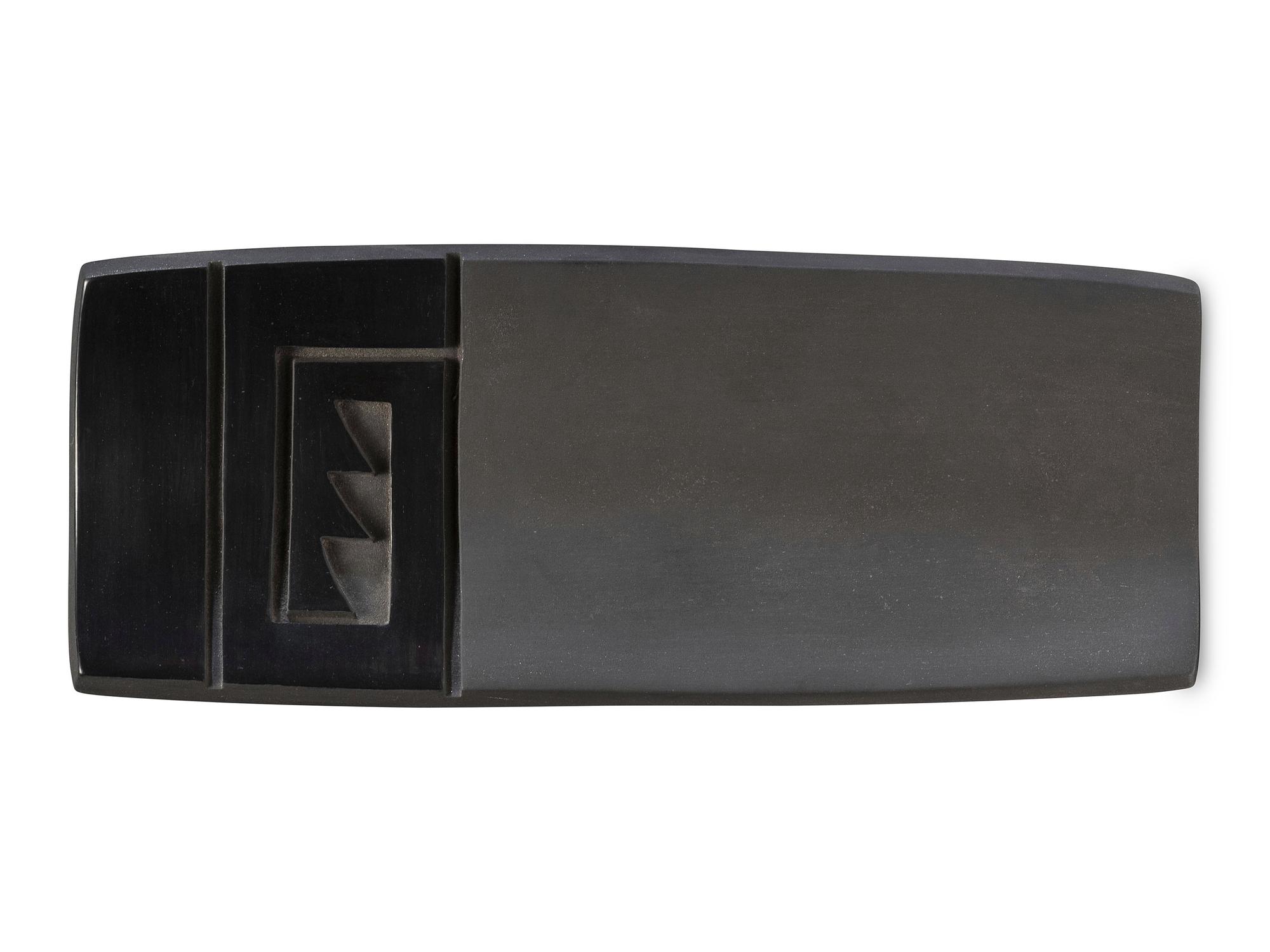 Blackware Pottery Tray