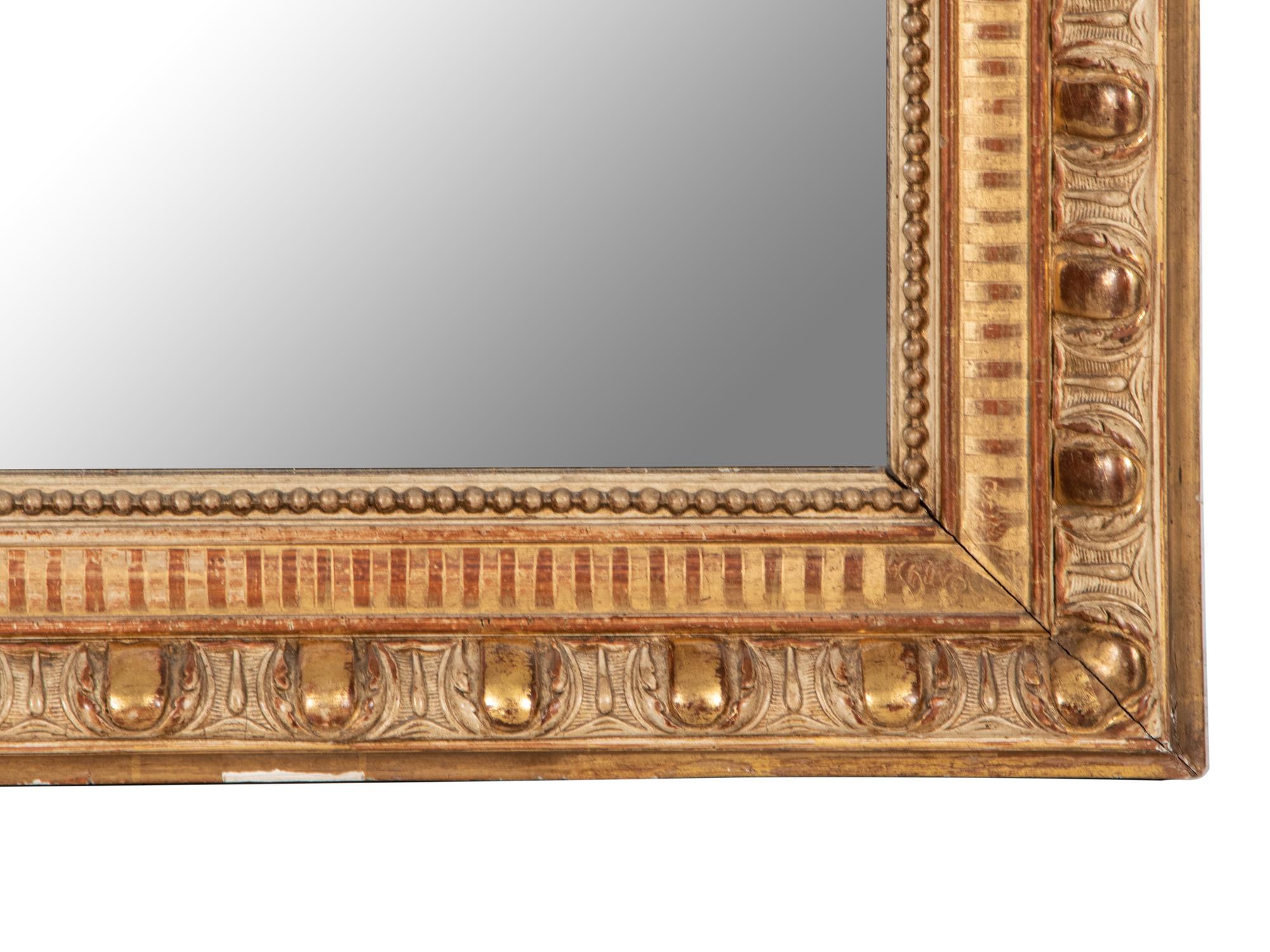 A Louis Philippe Giltwood Mirror