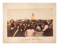 [NATIVE AMERICANS]. A group of 6 photographs of Native American ceremonies incl. the Sun Dance. Ca 1880-1883.